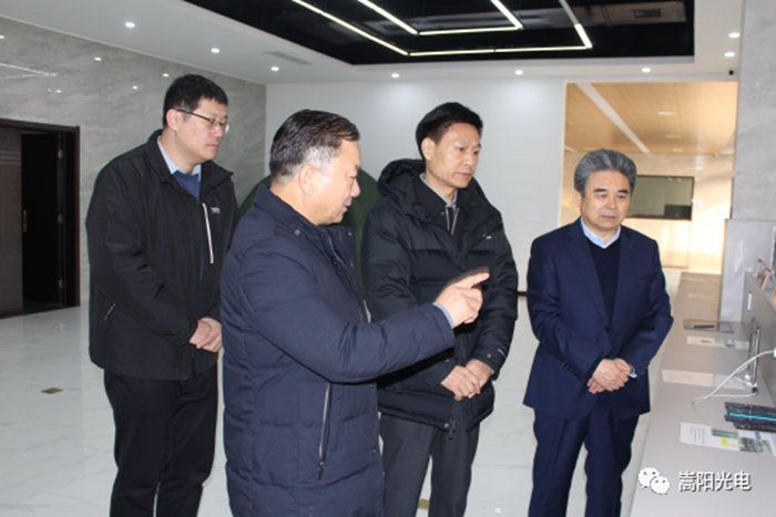 河南省侨联副主席刘智良莅临九游会老哥俱乐部光电调研